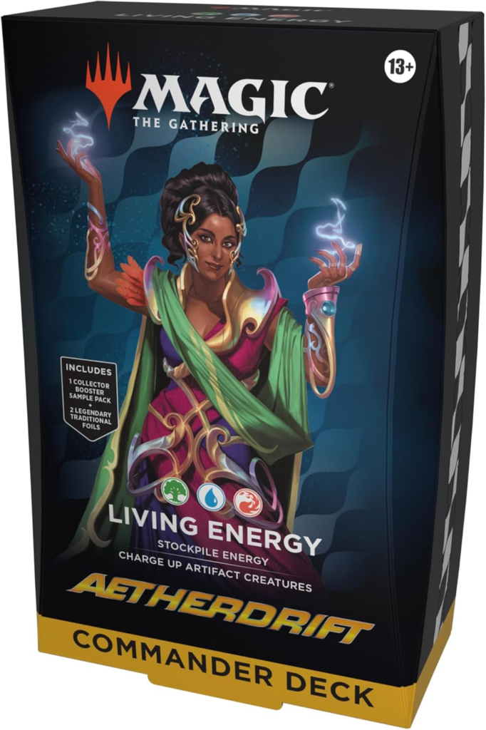 Aetherdrift Living Energy Commander Deck