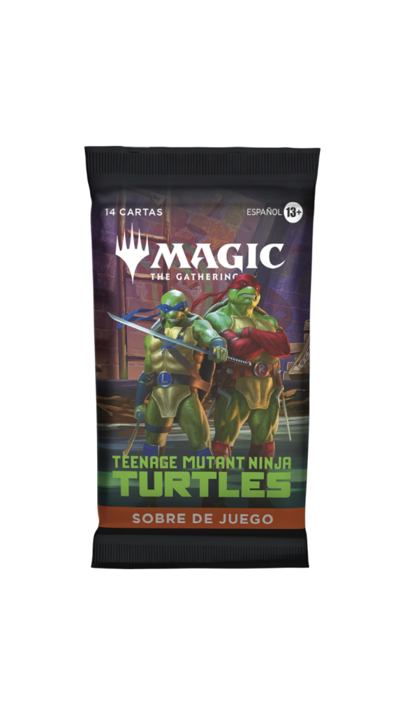 Teenage Mutant Ninja Turtles Sobre de Juego